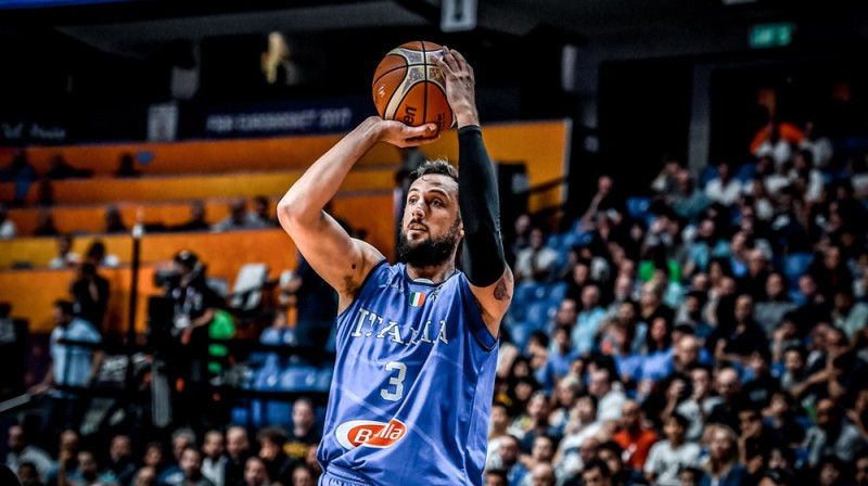 Marko Belinelli:  "Atlanta Hawks" aizsargam seši tālmetieni uzvarā pār Ukrainu
Foto: FIBA