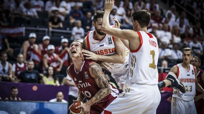 Jānis Timma: 22 punkti uzvarā pār Krieviju
Foto: FIBA