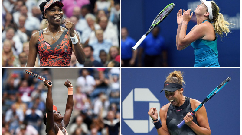 "US Open" pusfinālistes
Foto: AFP/Scanpix