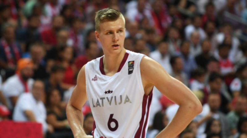 Kristaps Porziņģis
Foto: Romāns Kokšarovs/f64