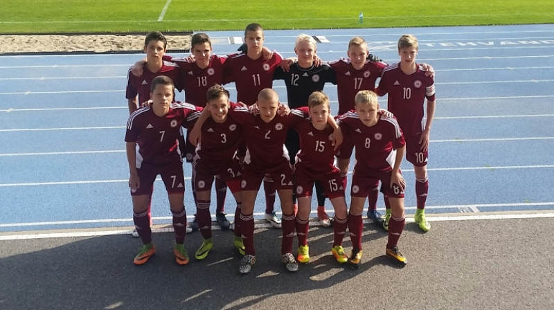 Latvijas U16 izlase
Foto: LFF