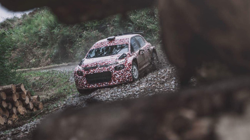 Jaunais ''Citroen C3 R5'' testos
Foto: Citroen Racing