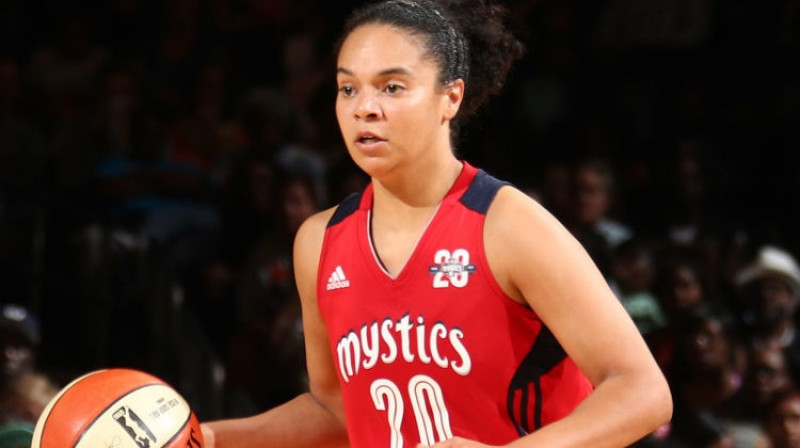Kristi Tolivera: deviņi tālmetieni uzvarā pār "Liberty"
Foto: WNBA