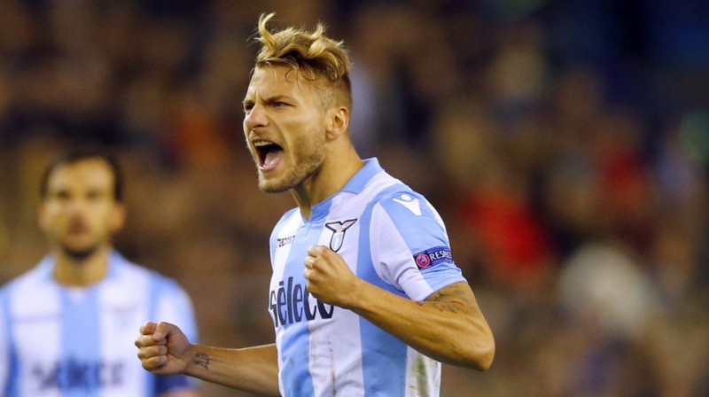 Čiro Imobile ar 2+1 kaldināja "Lazio" uzvaru
Foto: AP/Scanpix