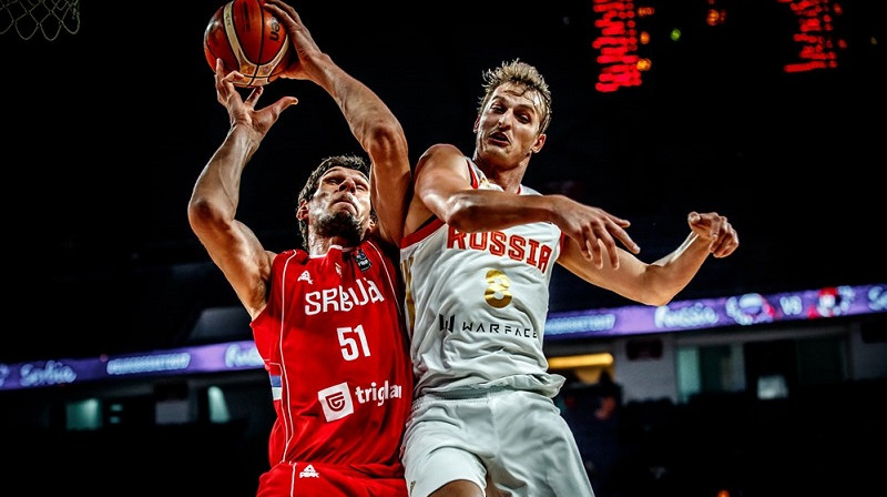 Bobans Marjanovičs pret Vladimiru Ivļevu
Foto: FIBA