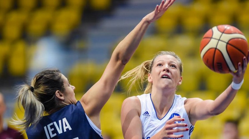 Ieva Krastiņa spēlē pret "Wisla"
Foto: Wisla