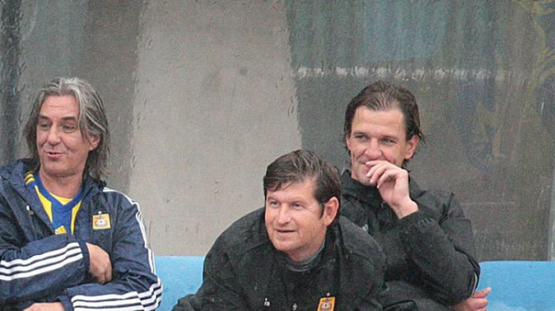 Māris Smirnovs (pa labi)
Foto: FK Ventspils