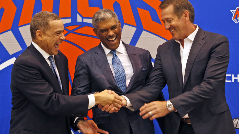 Skots Perijs, Stīvs Milzs un Džefs Hornačeks 
Foto: AP / Scanpix