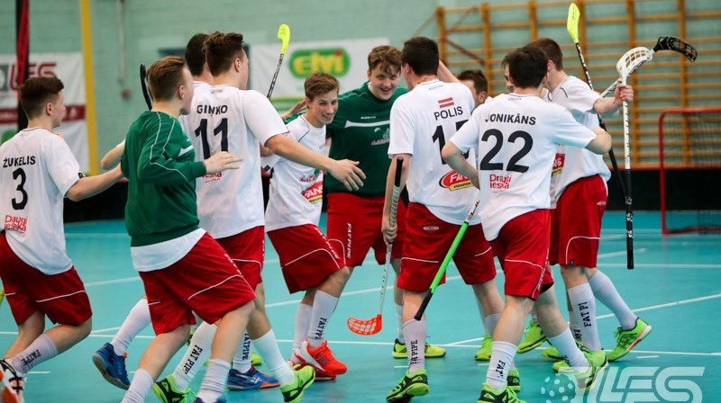 Pērn "Lielvārde/Fans" palika uzreiz aiz labāko trio
Foto: Ritvars Raits, Floorball.lv