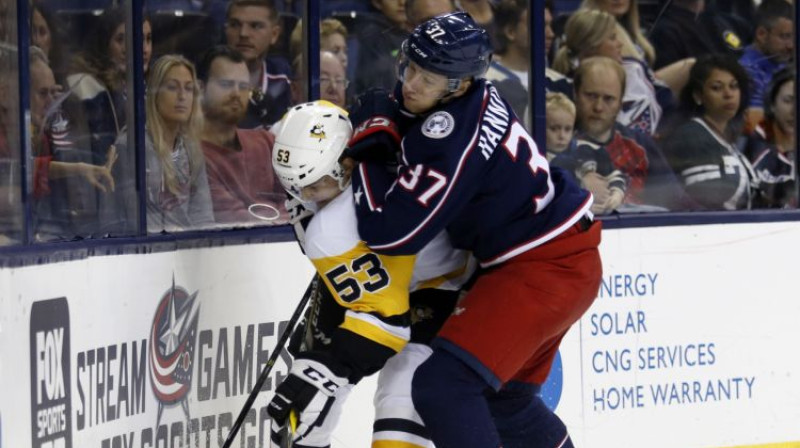 Teodors Bļugers spēlē pret Kolumbusu
Foto: AP/Scanpix
