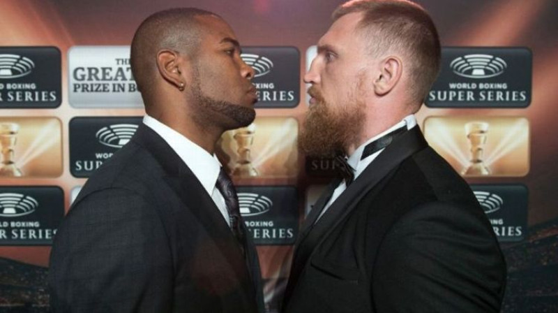 Juniers Dortikoss un Dmitrijs Kudrjašovs
Foto: World Boxing Superseries