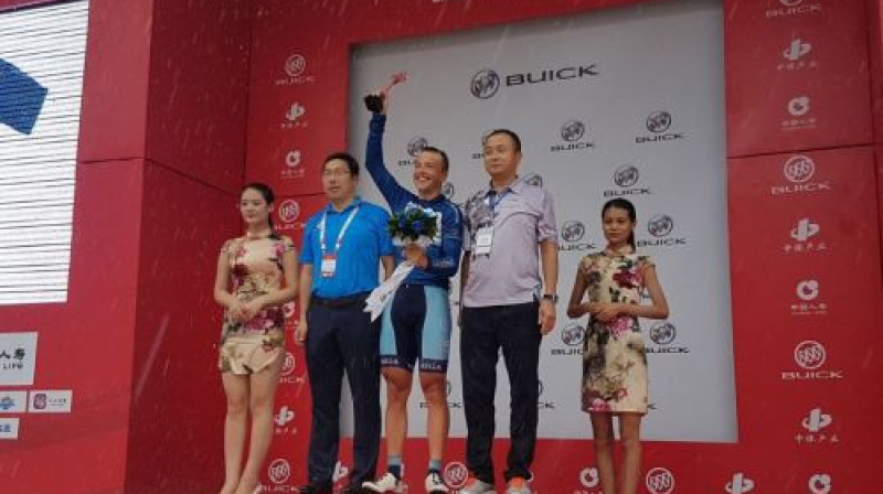 Māris Bogdanovičs tiek pie pirmās uzvaras Ķīnā
Foto: Publicitātes