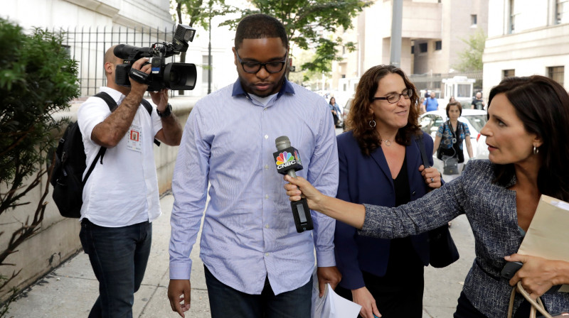 Bijušais "ASM Sports" aģents Kristjans Doukinss 26. septembrī tika arestēts par kukuļdošanu un krāpniecību
Foto: Reuters/Scanpix