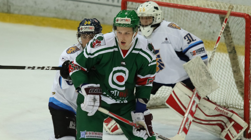 Oskars Batņa "Liepāja/Triobet" formā
Foto: Ģirts Gertsons