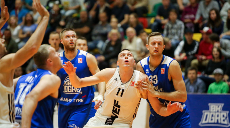 "Ogre" atklāšanas spēlē sarūpēja pārsteigumu, apsēlējot čempionus
Foto: Ritvars Raits