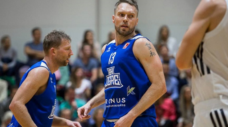 Jānis Pozņaks un Gints Antrops
Foto: Ogre