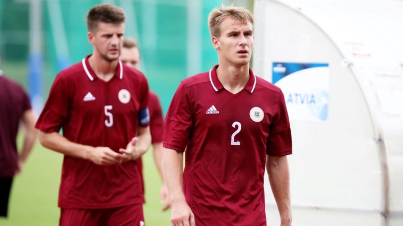 Antonijs Černomordijs un Vladislavs Sorokins
Foto: LFF.lv