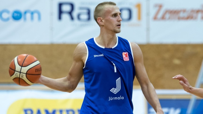 Haralds Kārlis jūrmalnieku pirmajā cīņā izcēlās ar 18 punktiem
Foto: Lāsma Irša