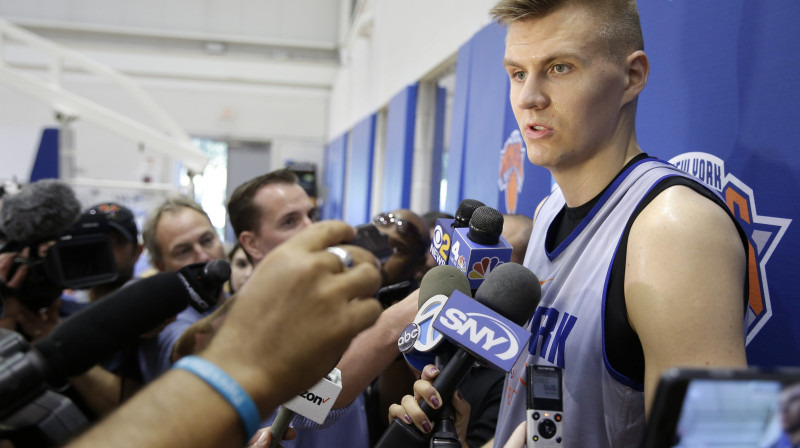 Kristaps Porziņģis 
Foto: AP / Scanpix
