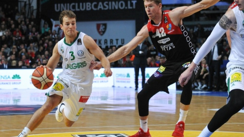 "Žalgira" saspēles vadītājs Kevins Pangoss 
Foto: lkl.lt
