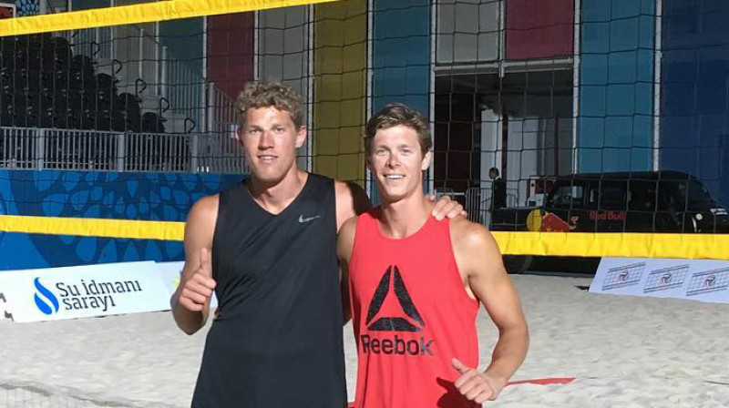 Aleksandrs Solovejs un Rihards Finsters
Foto: instagram.com/finsters_rihards