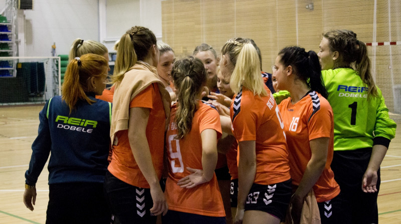 REIR Dobele handbolistes. Foto: Elvijs Ozoliņš