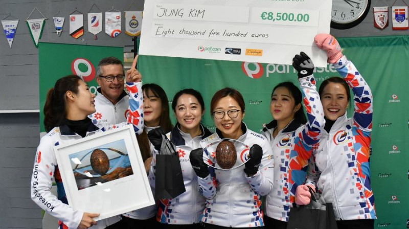 K.Kimas komanda
„Paf Masters” uzvarētāja 2017