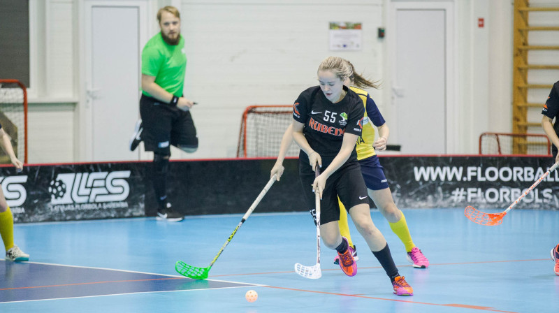 Laura Gaugere (Rubene)
Foto: Raivo Sarelainens, floorball.lv