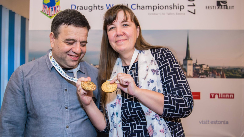 Aleksandrs Švarcmans un Zoja Golubeva 
Foto: Tiit Mõtus / Press release