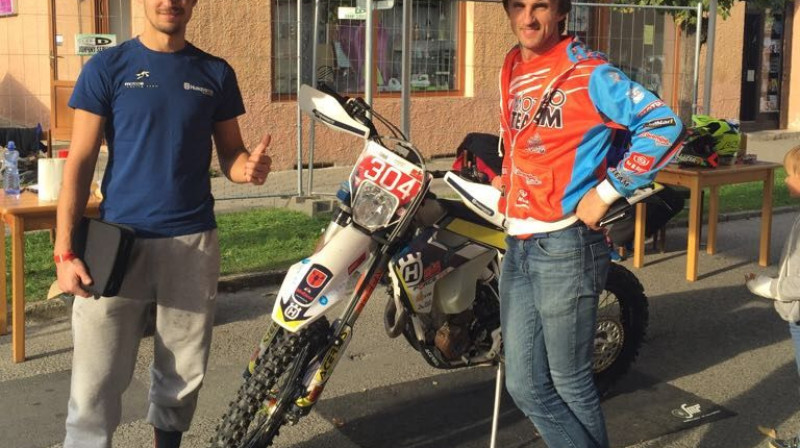 Edgars Siliņš un Jānis Vinters
Foto: Jāņa Vintera personīgais arhīvs