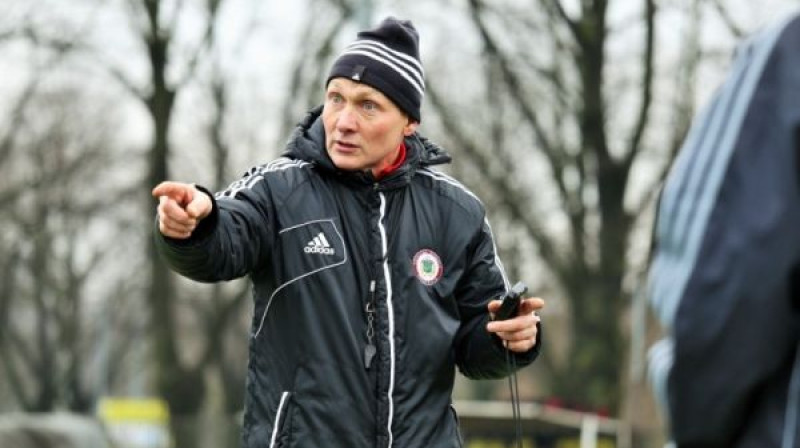 U19 izlases galvenais treneris Viktors Vicehovskis
Foto: LFF