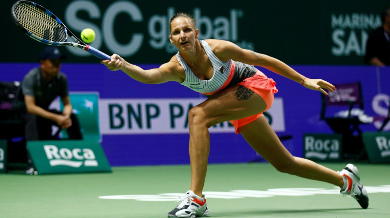 Karolīna Pliškova
Foto: Reuters/Scanpix