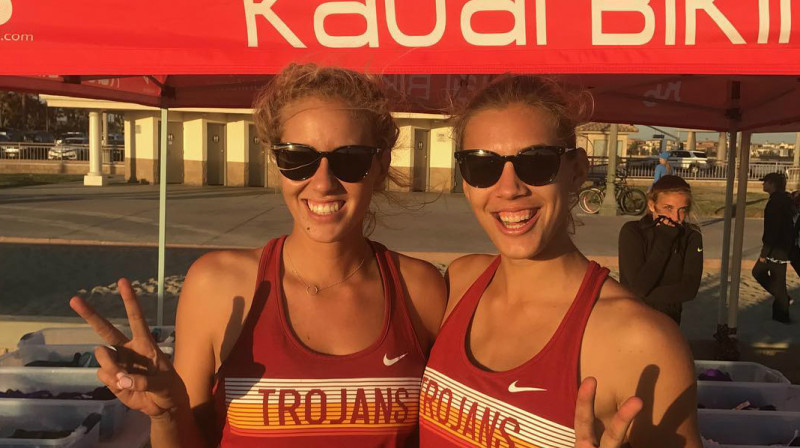 Abrila Bustamante un Tīna Graudiņa 
Foto: Ilze Graudiņa