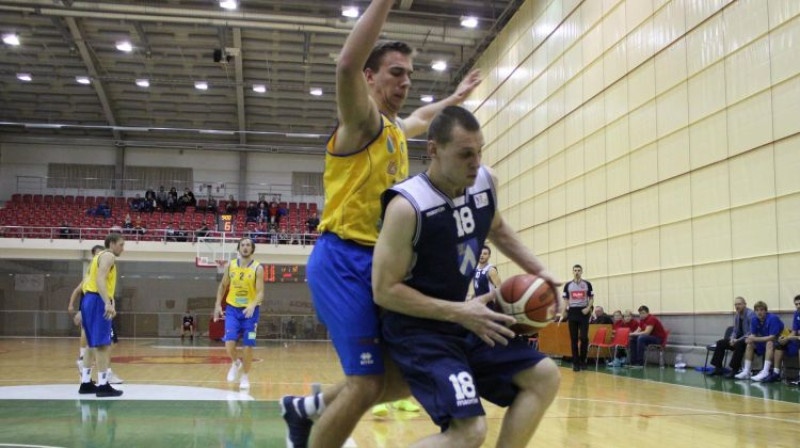 Ivars Zemītis spēlē pret "Madonu/BJSS"
Foto: BK Madona/BJSS