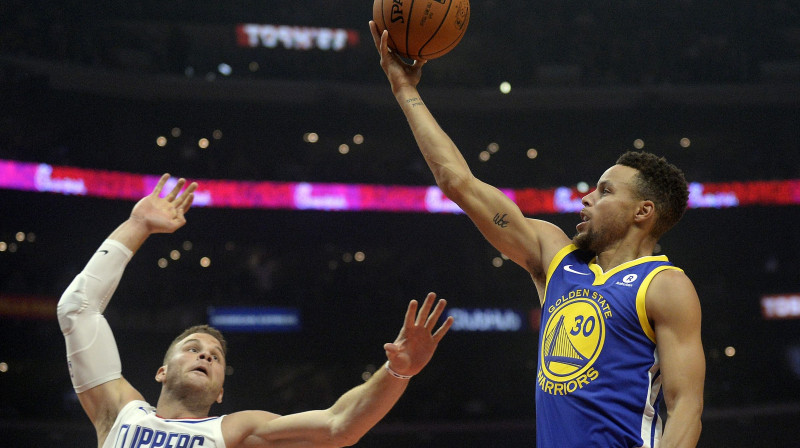 Bleiks Grifins un Stefens Karijs
Foto: USA Today Sports/Scanpix