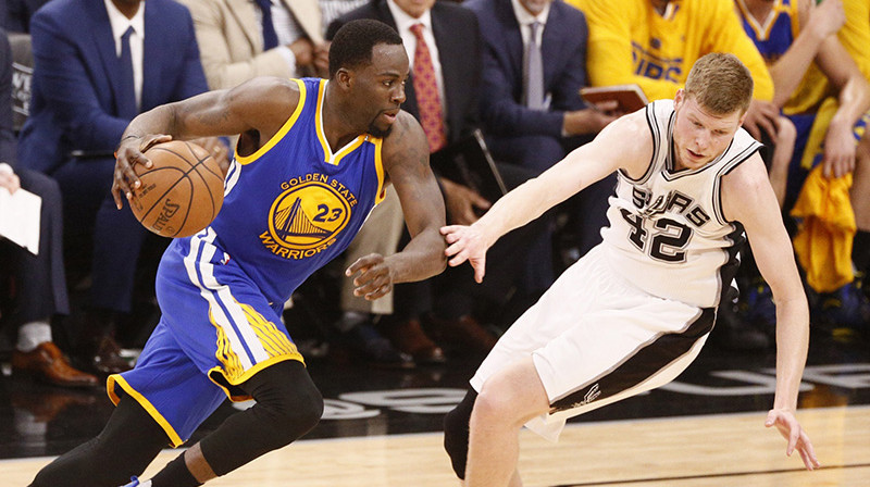 Dreimons Grīns uzbrukumā pret Dāvi Bertānu
Foto: USA Today Sports/Scanpix