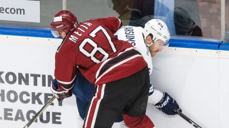 Gints Meija un Mārtiņš Karsums
Foto: Dinamo Rīga