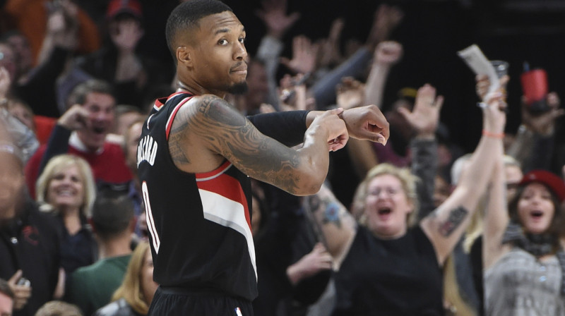 Deimiens Lilards 
Foto: AP / Scanpix