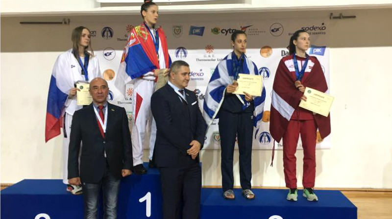Jolanta Tarvida pa labi
Foto: World Taekwondo Europe l WTE