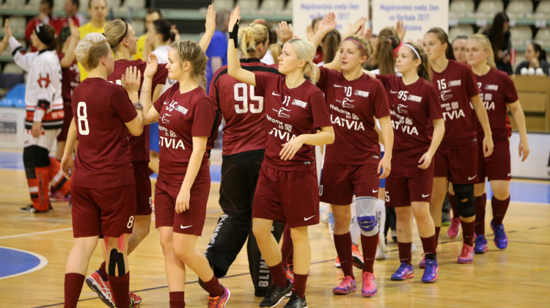 Latvijas izlase Nitrā
Foto: Ritvars Raits, floorball.lv