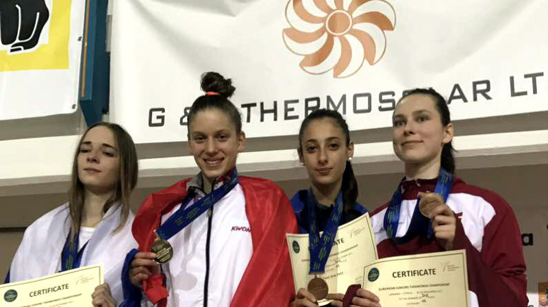 Jolanta Tarvida pa labi
Foto: tkdgaleb.org.rs