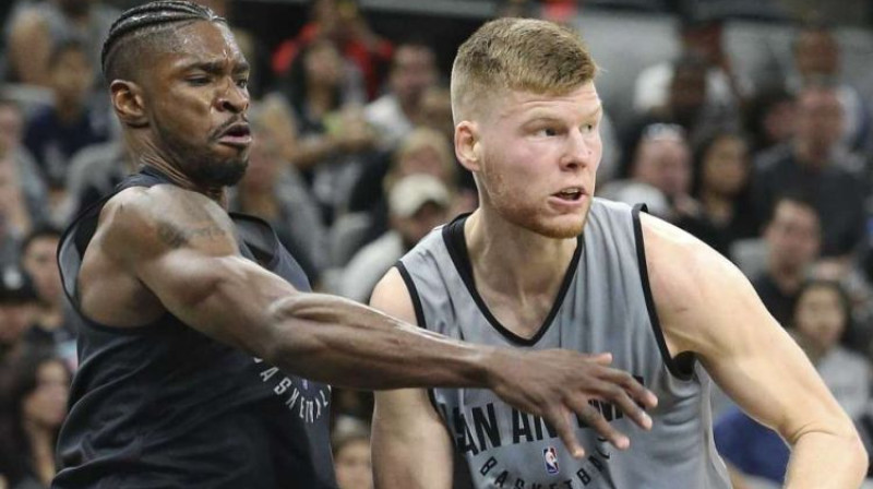 Dāvis Bertāns
Foto: Tom Reel /San Antonio Express-News