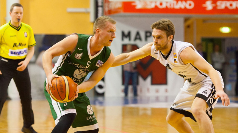 Jānis Kaufmanis un Tanels Soks
Foto: Edgars Vaivads