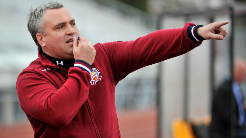 Latvijas regbija izlases galvenais treneris Sergejs Lisko
Foto: Romāns Kokšarovs/f64