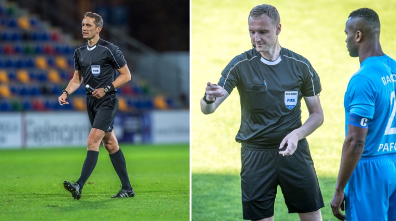 Andris Treimanis un Aleksandrs Anufrijevs
Foto: Zigismunds Zālmanis (Riga FC)