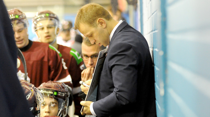 U20 izlases galvenais treneris Kārlis Zirnis
Foto: Juris Ģigulis/VentasBalss