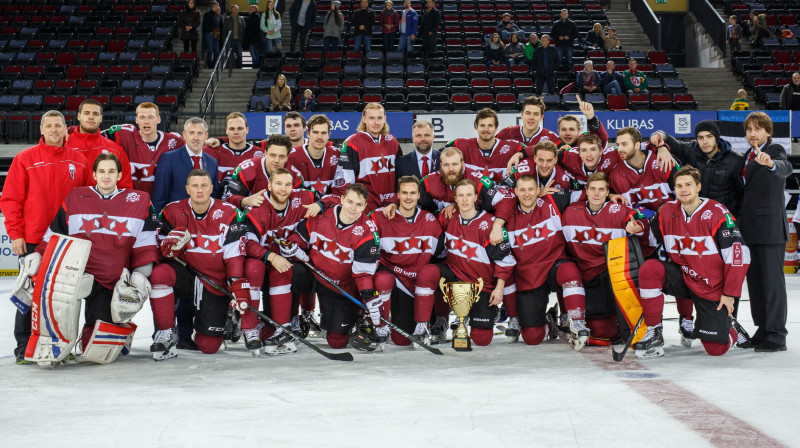 Latvijas klubu izlase
Foto: LHF