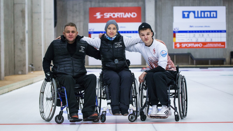 Latvijas ratiņkrēslu kērlinga izlase