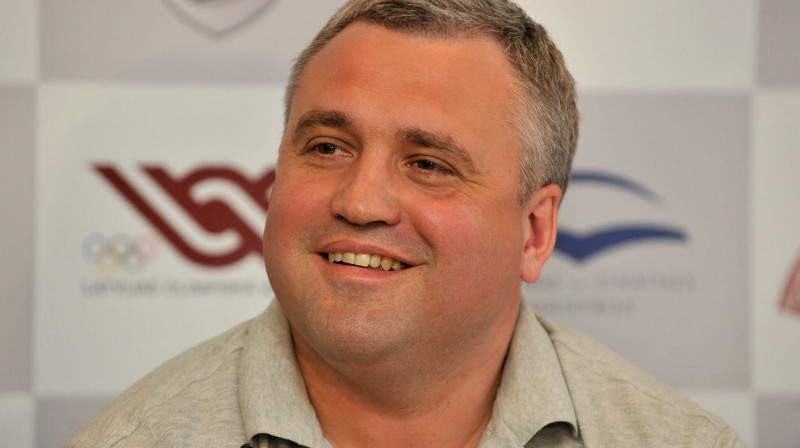 Latvijaas izlases galvenais treneris Sergejs Lisko
Foto: Romāns Kokšarovs/f64