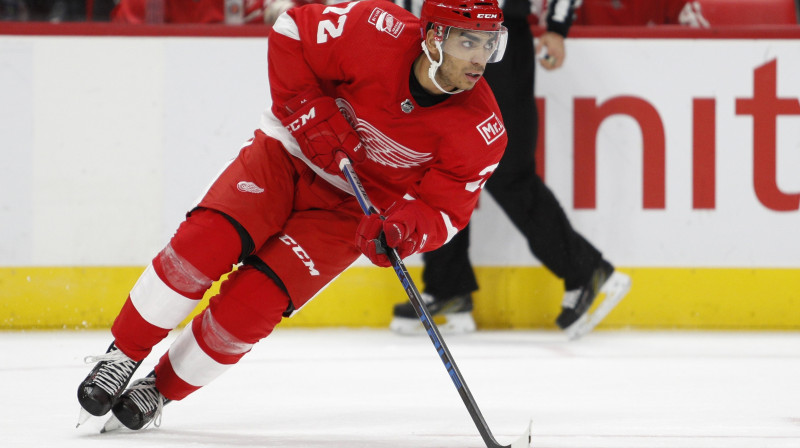 Divu vārtu autors, "Red Wings" uzbrucējs Andreass Atanasiu
Foto: USA Today Sports/Scanpix